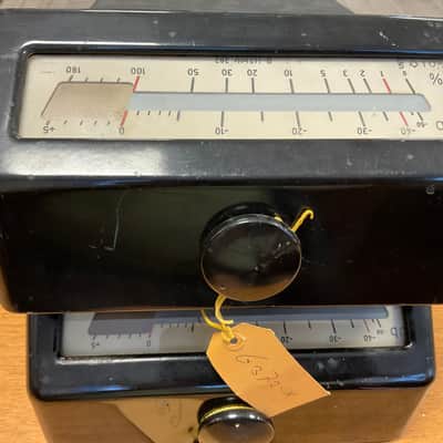 Siemens Maihak B-j45b PAIR MONO VU METER Telefunken image 4