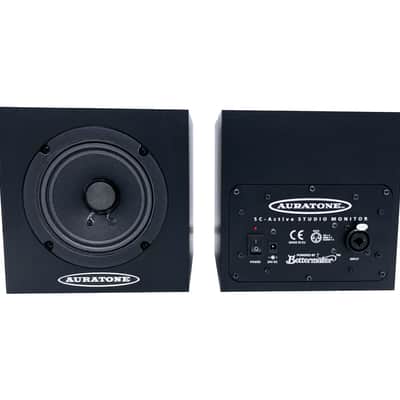 AURATONE 5C Active Super Sound Cube Black Coppia image 1