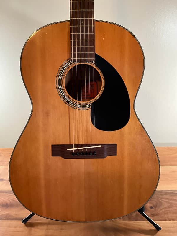 Yamaha FG-75 Folk Guitar 1968 - 1974 (red label) image 1