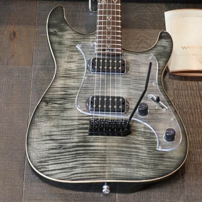 Valiant Soothsayer Charcoal Flametop NAMM Show Piece + COA OHSC (6785) image 2