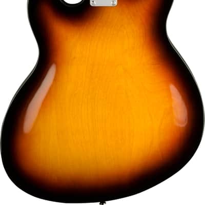 Squier Affinity Series Starcaster Semi-Hollow Electric Guitar, Maple Fingerboard, 3-Color Sunburst w/ Fender Play Card image 3