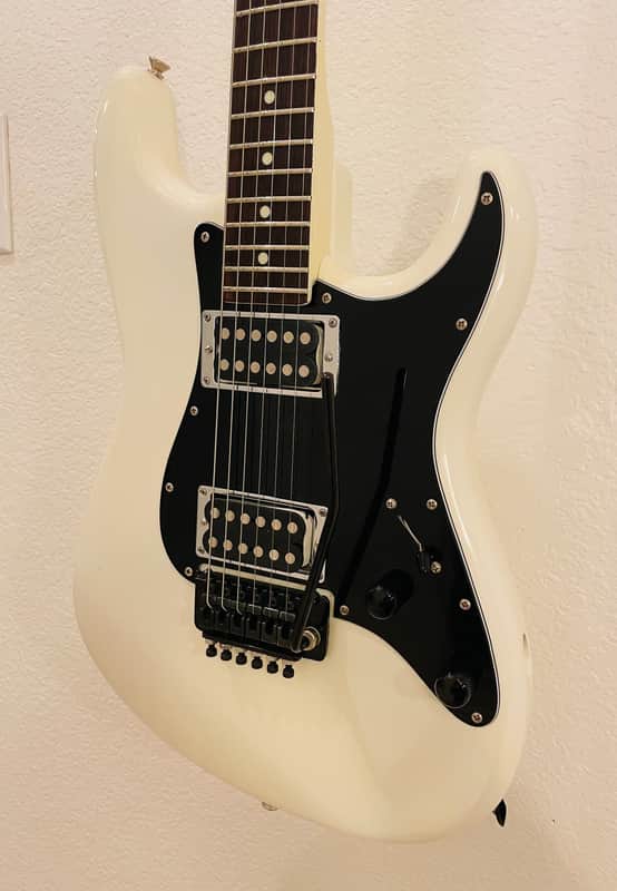 Fernandes FST-80 Super Strat Style Guitar Japan 1984 - White | Reverb