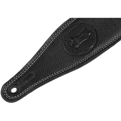 M17SS-BLK Sangle Cuir Pleine Fleur 6,4 cm Black Levy s image 3