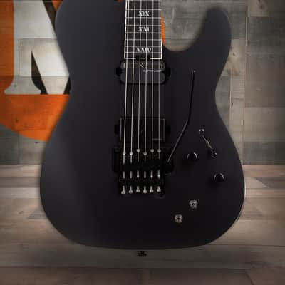 Schecter PT FR-S SLS Elite Evil Twin - Satin Black (1383) image 1