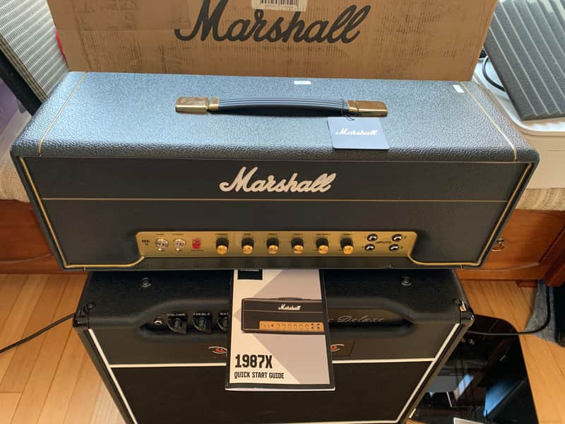 Marshall 1987X MKII 2-Channel 50-Watt Guitar Amp Head 2020s - EXCELLENT!