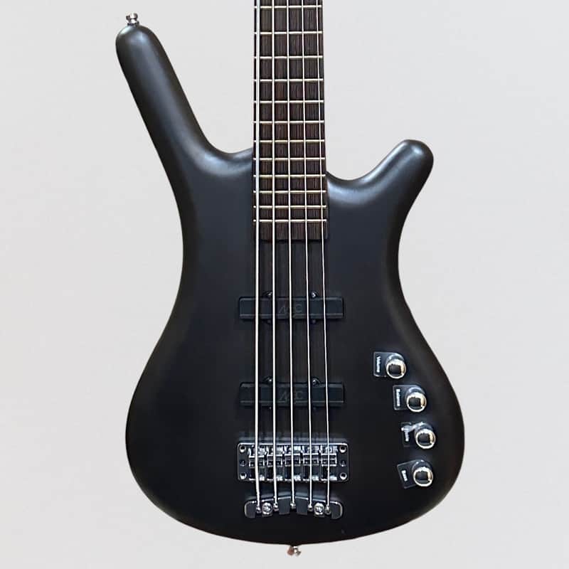 Warwick RockBass Corvette Basic 5 String Electric Bass Guitar - Nirvana Black image 1