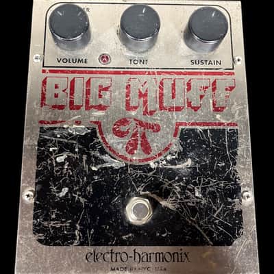 Electro-Harmonix Big Muff Pi 2000 - Present - Silver / Black / Red X9431 image 1