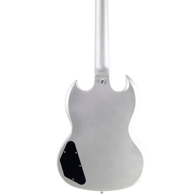 Brand New Epiphone Inspired by Gibson SG Standard Silver Mist image 3