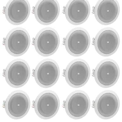 (20) JBL 8124 4" Full Range Commercial 70V/100V 6w Ceiling Speakers 4 Restaurant image 1