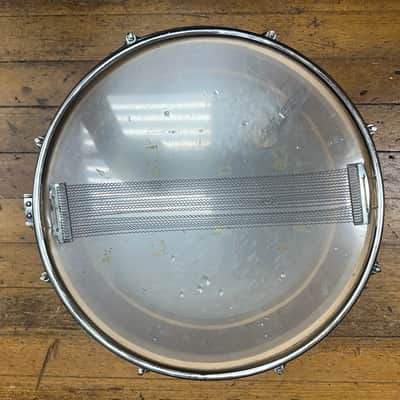 Vintage Zim-Gar Snare MIJ circa 1960s blue pearl with stand, case image 4