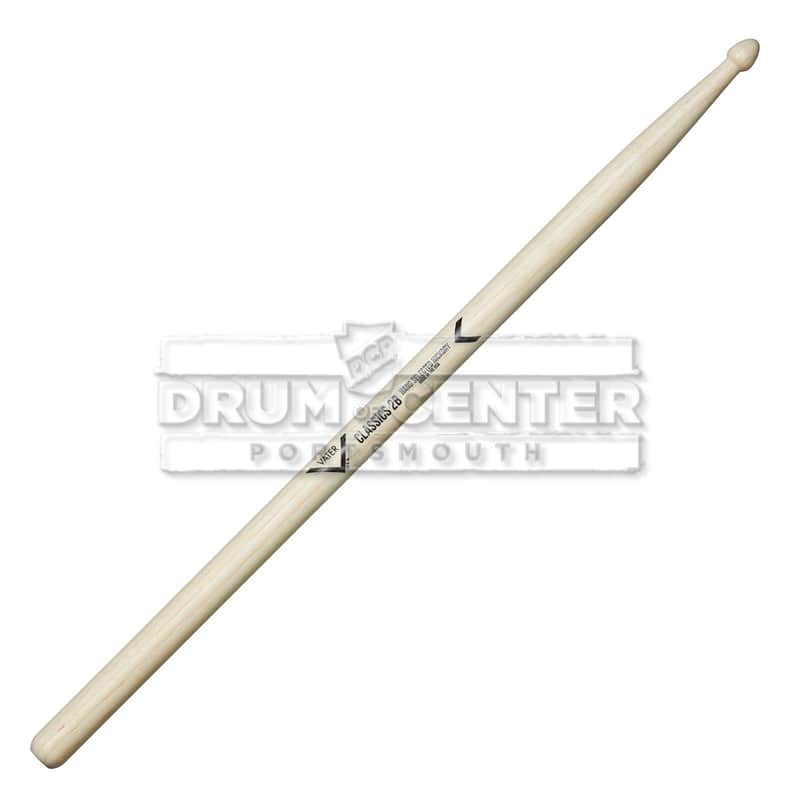Vater American Hickory Classics 2B Wood Tip Drum Sticks image 1