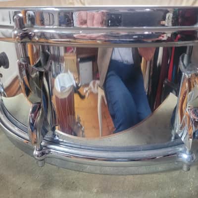 Premier 2000 snare early/mid 70s - Chrome over aluminium image 8