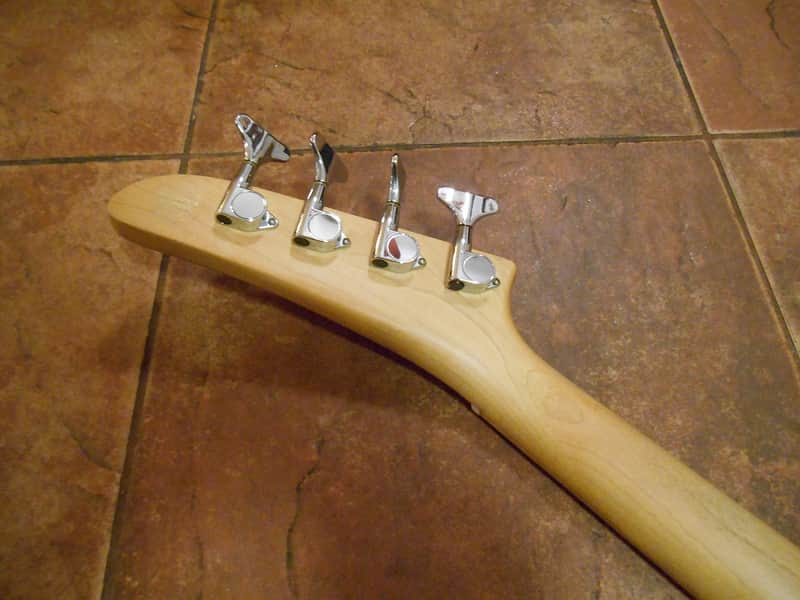 Epiphone by Gibson Accu Bass. P-Bass. Black. Maple Neck. | Reverb