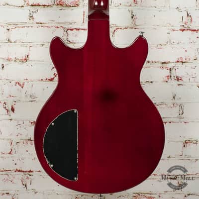 Austin Super 6 Double Cut Electric Guitar Trans Red (USED) x0060 image 7
