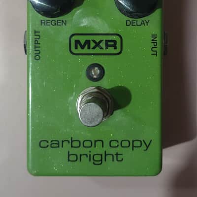 MXR Carbon Copy Bright Analog Delay/USED MXR Carbon Copy Bright Analog Delay Effect Pedal - Used