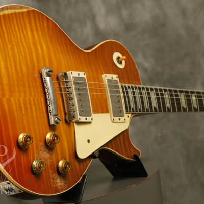 2022 Gibson GEMINI 1959 Les Paul replica Murphy Lab Ultra Heavy Aged PROTOTYPE #1 BOTB page 116 image 12