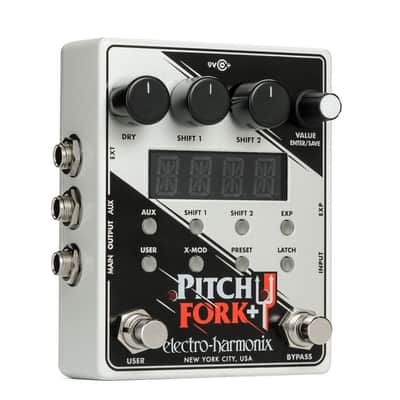 New Electro-Harmonix EHX Pitch Fork + Plus Pitch Shifter Guitar Effects Pedal image 2