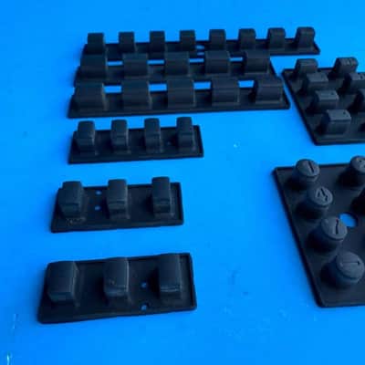 ALESIS MELODY 61 MKII Keyboard Part: Push Button Contact Conductive Pad Set image 2