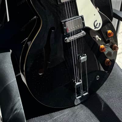 Epiphone Riviera Reissue 1994 - 1999 - Ebony image 1