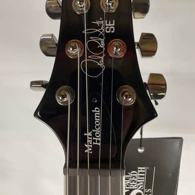 PRS SE Mark Holcomb Signature Electric Guitar, Ebony Fingerboard, Holcomb Blue Burst image 5