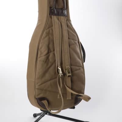 Guitar Satchel Khaki Parlor for small body acoustic or electric guitar case -  New image 4