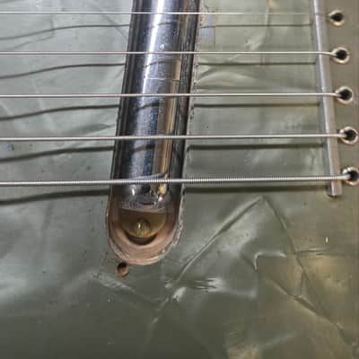 Magnatone M-19 Lap Steel and Amp 1947-1950 - Green Pearl image 14