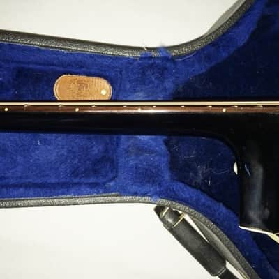 Alvarez 5019 AV Midnight special electric/ acoustic with Nice Hard Case image 4