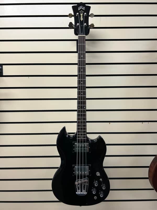 Guild Vintage Jetstar Bass Early 70s - Black image 1