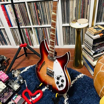 1999 Rickenbacker 360V64 6 String Guitar Fireglo 360 V64 image 19