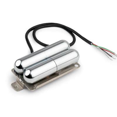 StewMac Lipstick Pickup, Overwound Humbucker, Chrome image 1