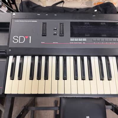Vintage Ensoniq SD-1 Music Production Synthesizer Keyboard Made in the USA 1991 image 3