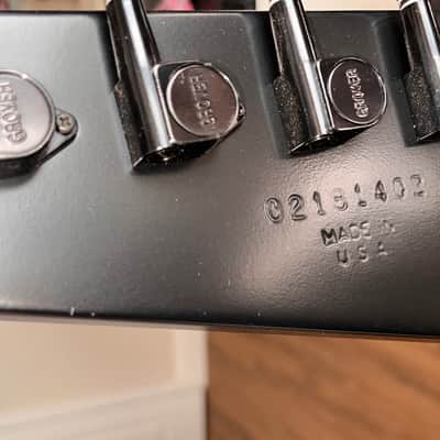 Original 2001 Gibson Blackbird (Thunderbird) Nikki Sixx Signature Electric Bass with Original Case/Paperwork image 2