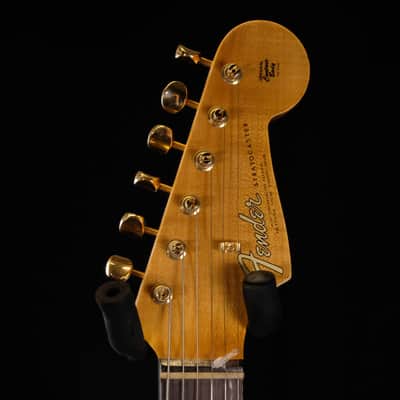 2024 Fender Limited Edition 1965 Dual-Mag Stratocaster Journeyman Relic with Closet Classic Hardware - Blue Ice Metallic image 6