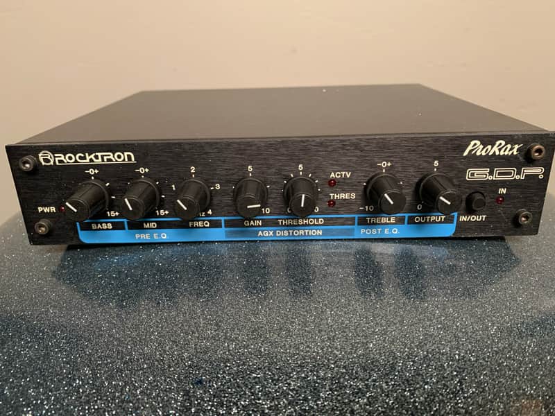 Rocktron ProRax G.D.P. Guitar Distortion With AGX Black | Reverb
