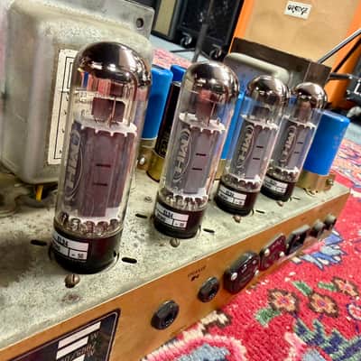 Marshall JMP 1959 MK II Super Lead 2-Channel 100-Watt Head 1979 - Red image 12