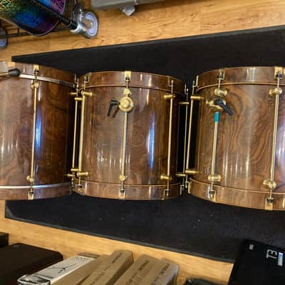 Bearing Edge 7 Piece Drum Set Kit-Maple Shells-Wood Hoops-Amazing image 25