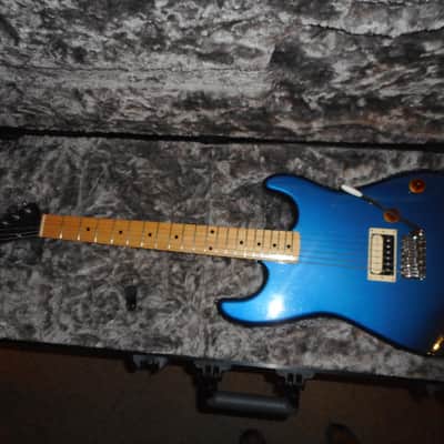 Robin RH-1 1980s Super Rare- Blue Sparkle w/ Matching Headstock image 4