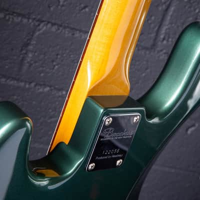 Bacchus Vintage Series BJB-64V MIJ Nitro Lacquer Green Metallic Made in Japan Handmade image 13