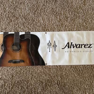 Alvarez Dealer Banner 2000’s - white image 1