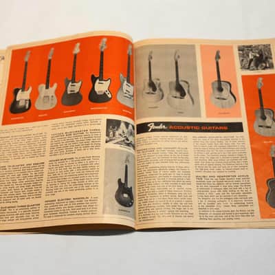 Fender ORIGINAL Fine Electric Instruments Catalog 65-66 image 4
