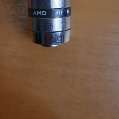 Tesla AMD 411 N 1978 vintage dynamic instrumental microphone mic image 5