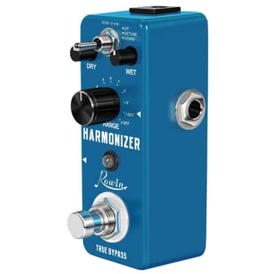 Rowin Harmonizer Guitar Mini Pedal Digital Pitch Effect Signal to Create Harmony/Pitch Shift/Detune LEF-3807, FREE PICKS + HOLDER+ FREE SHIP USA image 9