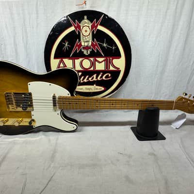 Grosh Guitars USA NOS Vintage T Singlecut Guitar with COA + Case 2016 - Two Tone Burst image 2