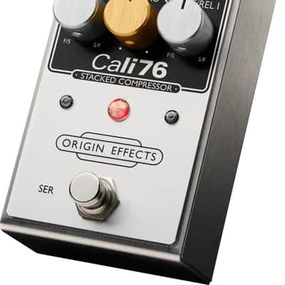 Origin Effects Cali76 Stacked Compressor V2 Effects Pedal, Silver image 2