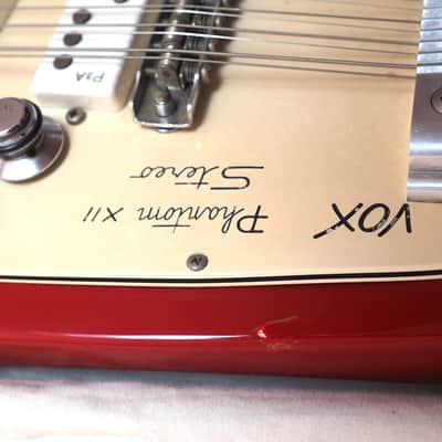 Vox Phantom XII Stereo 1966 in Red [RARE!!] 12 String Guitar image 5