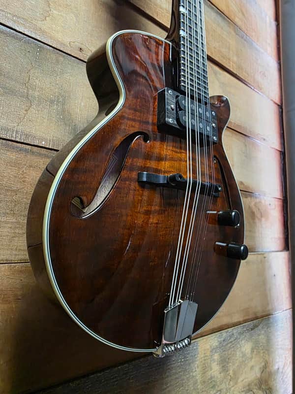 Pre-owned Eastman ERM El Rey Acoustic/Electric Mandolin w/case image 1