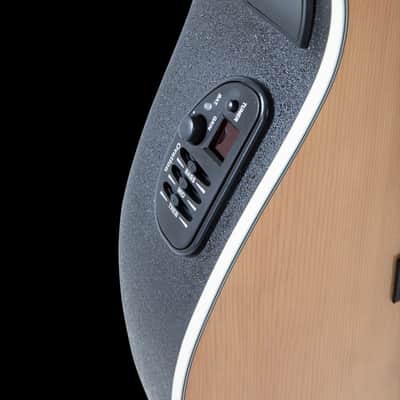 Ovation CS24C Celebrity Series Traditional Nylon-String Classical Mid-Depth Acoustic-Electric Guitar Natural image 8