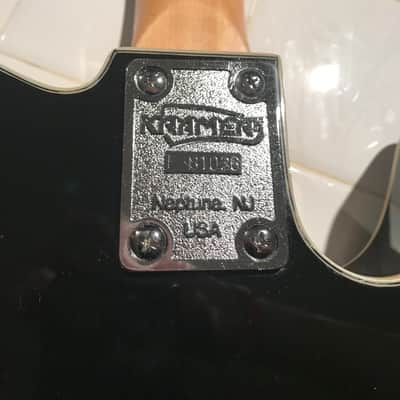 Kramer Farrington KFT-1 Left Handed Electronic/Acoustic 1988 Gloss Black image 7