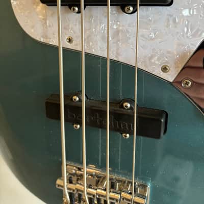 Fender Jazz Bass modified w/ Bartolini pickups - Tidepool image 7