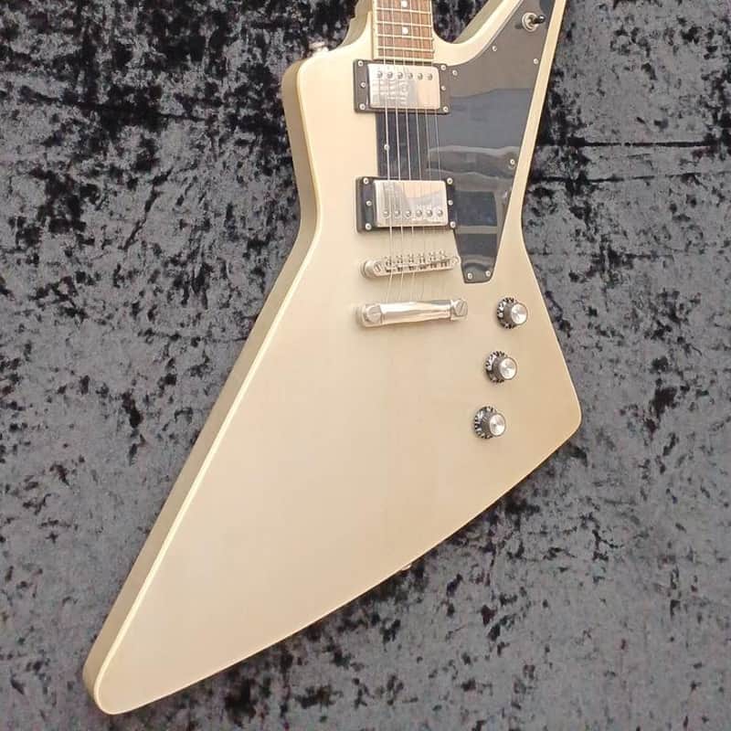 Epiphone Limited Explorer TV Silver Pro TV Silver